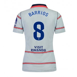 Atletico Madrid Pablo Barrios #8 Jalkapallovaatteet Naisten Kolmaspaita 2026-27 Lyhythihainen